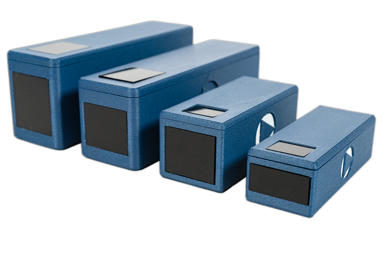 Roomie IR Adapter family — four compact infrared blasters